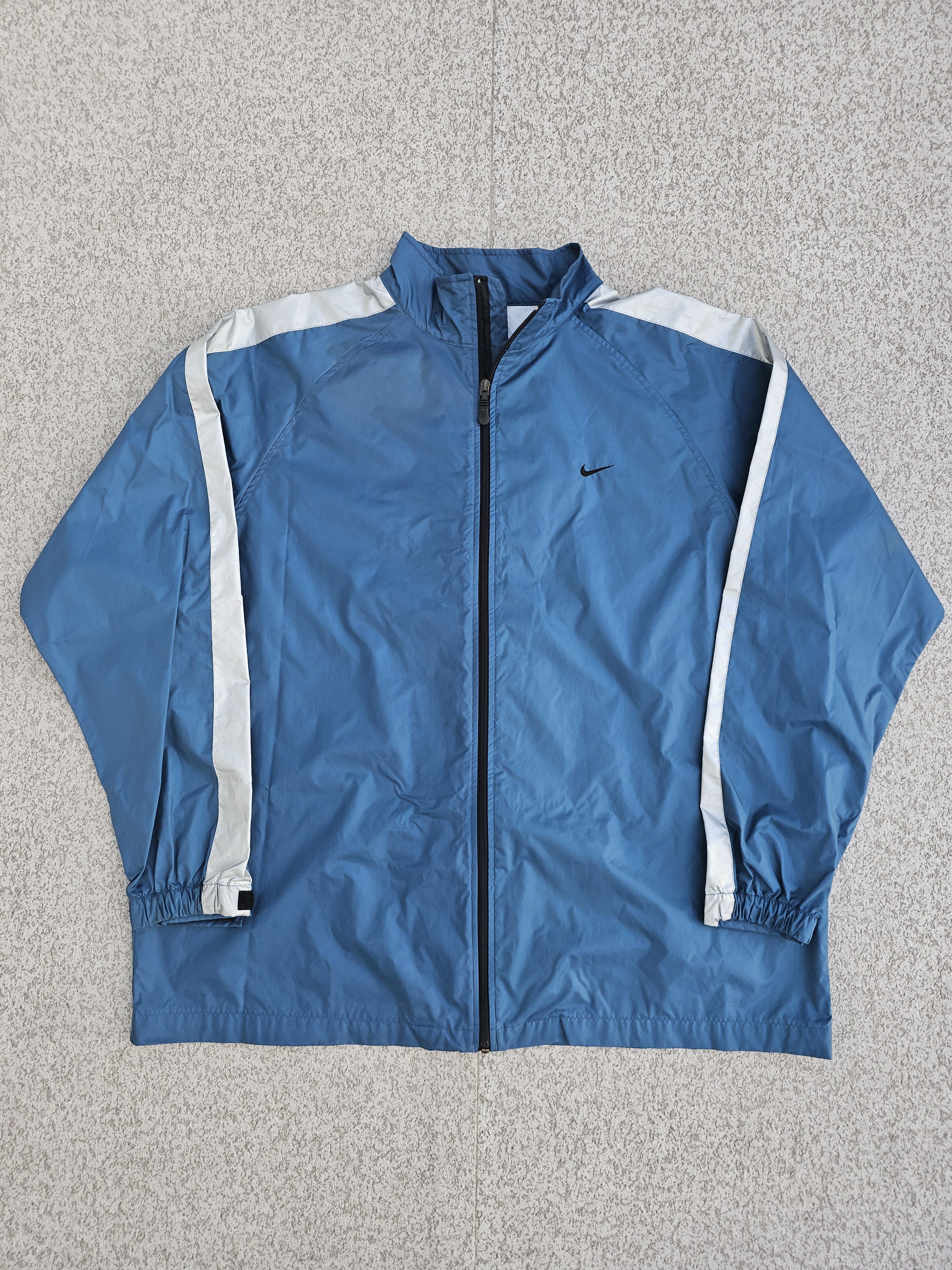 Nike × Vintage Crazy Y2K Vintage Nike Packable Zip Up Windbreaker Size US XXL / EU 58 / 5 - 1 Thumbnail