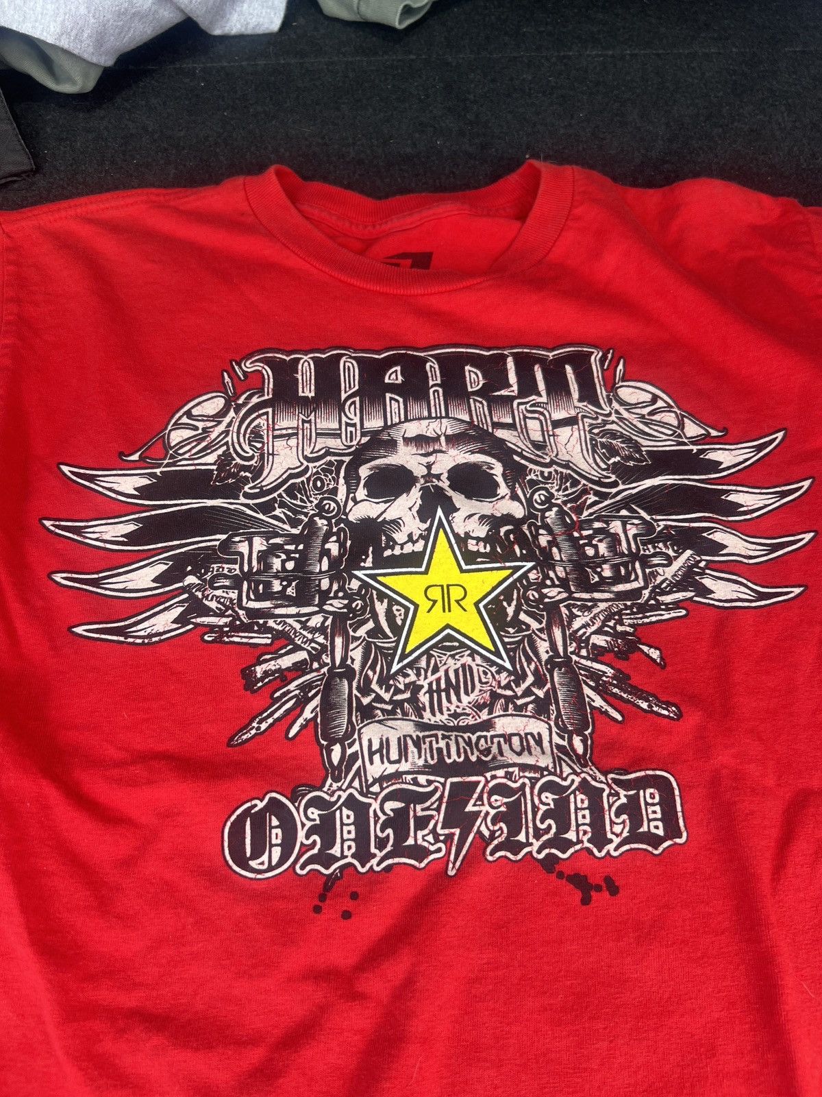 Rockstar Games × Vintage Y2K Skull rockstar tee Size US S / EU 44-46 / 1 - 1 Thumbnail