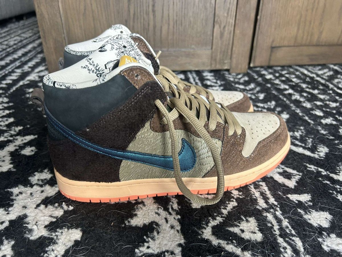 Nike Nike Dunk High “TurDUNken” Size US 9 / EU 42 - 2 Thumbnail