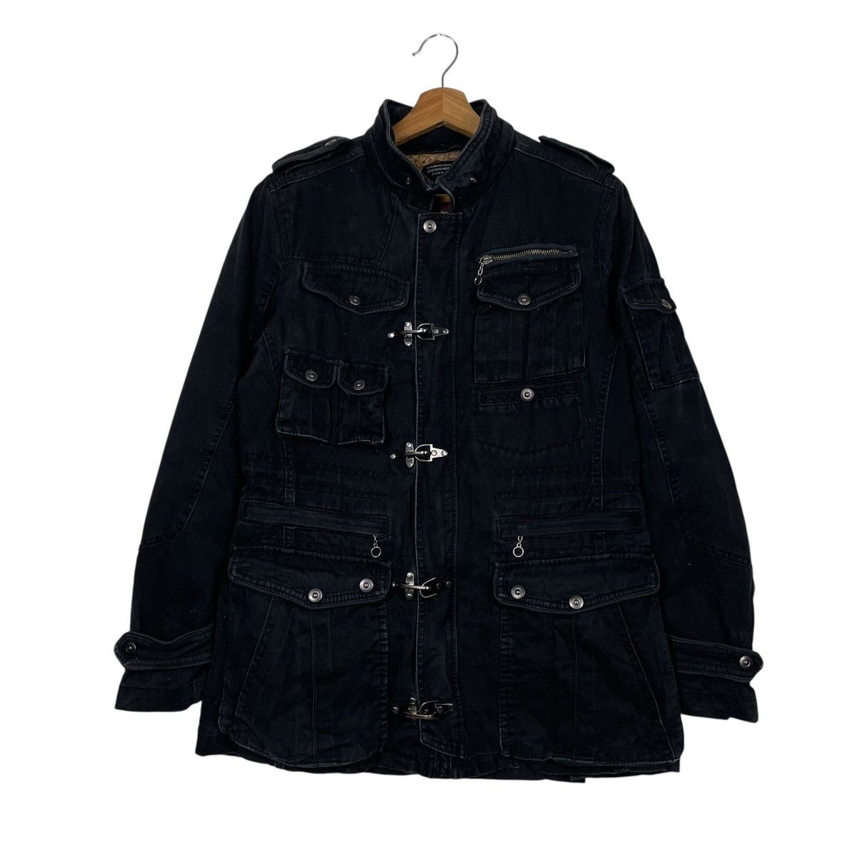 Nicole Club Nicole Club For Men Multipocket Punk Jacket Size US S / EU 44-46 / 1 - 1 Thumbnail