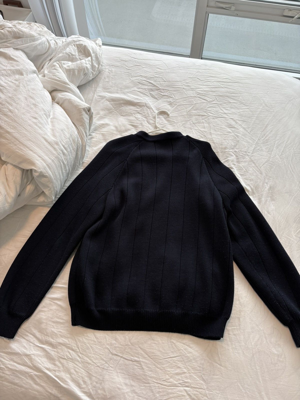 Gucci Gucci Men's Navy Cardigan Sweater Size US M / EU 48-50 / 2 - 7 Thumbnail