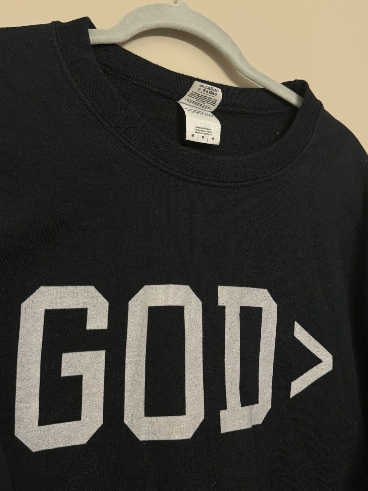 Gildan GOD Gildan vintage sweatshirt avant garde y2k hype kanye Size US M / EU 48-50 / 2 - 3 Thumbnail