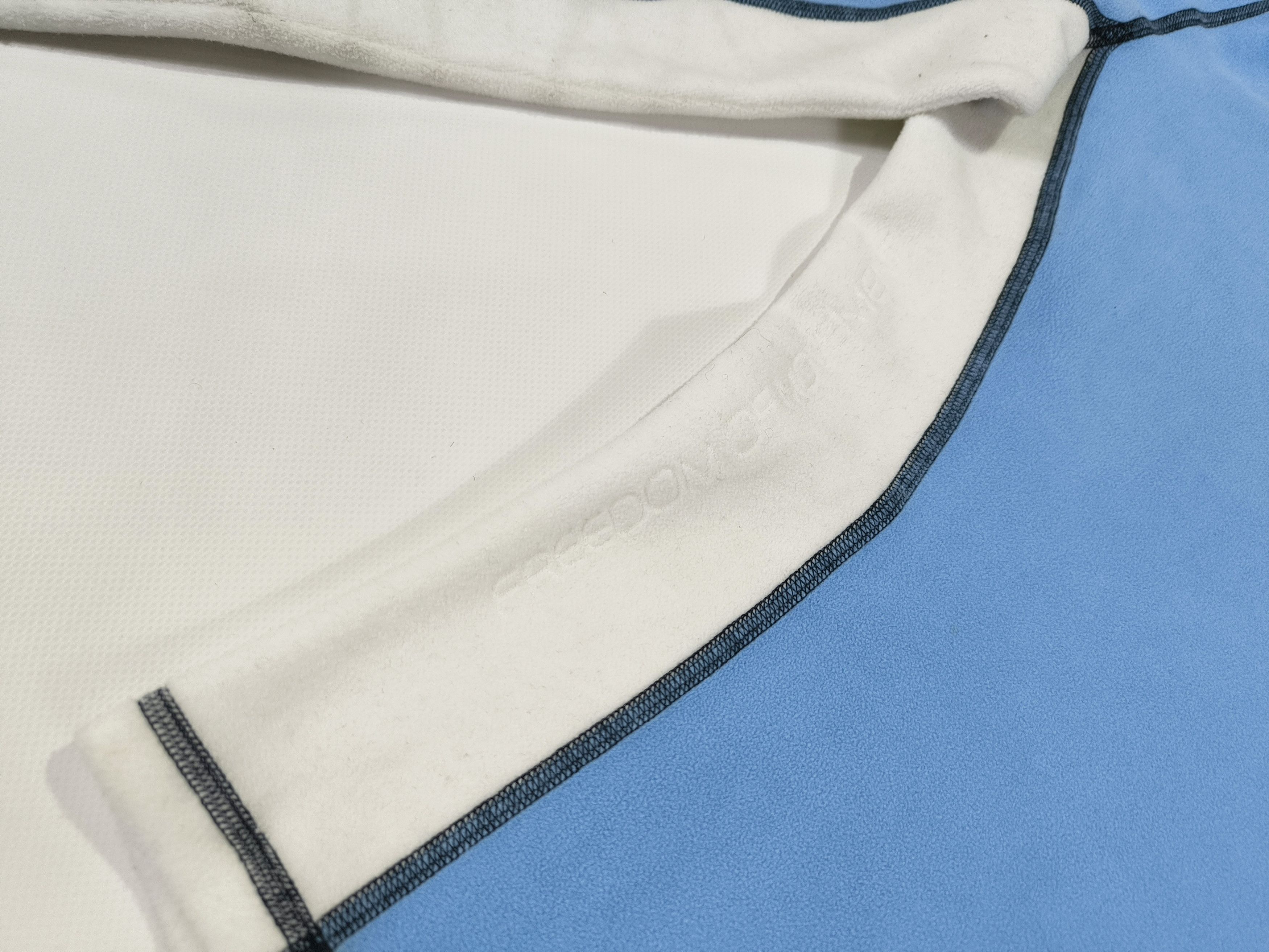 KJUS KJUS Blue Midlayer Pullover 1/4 Zip Fleece Long Sleeve Size M / US 6-8 / IT 42-44 - 4 Thumbnail