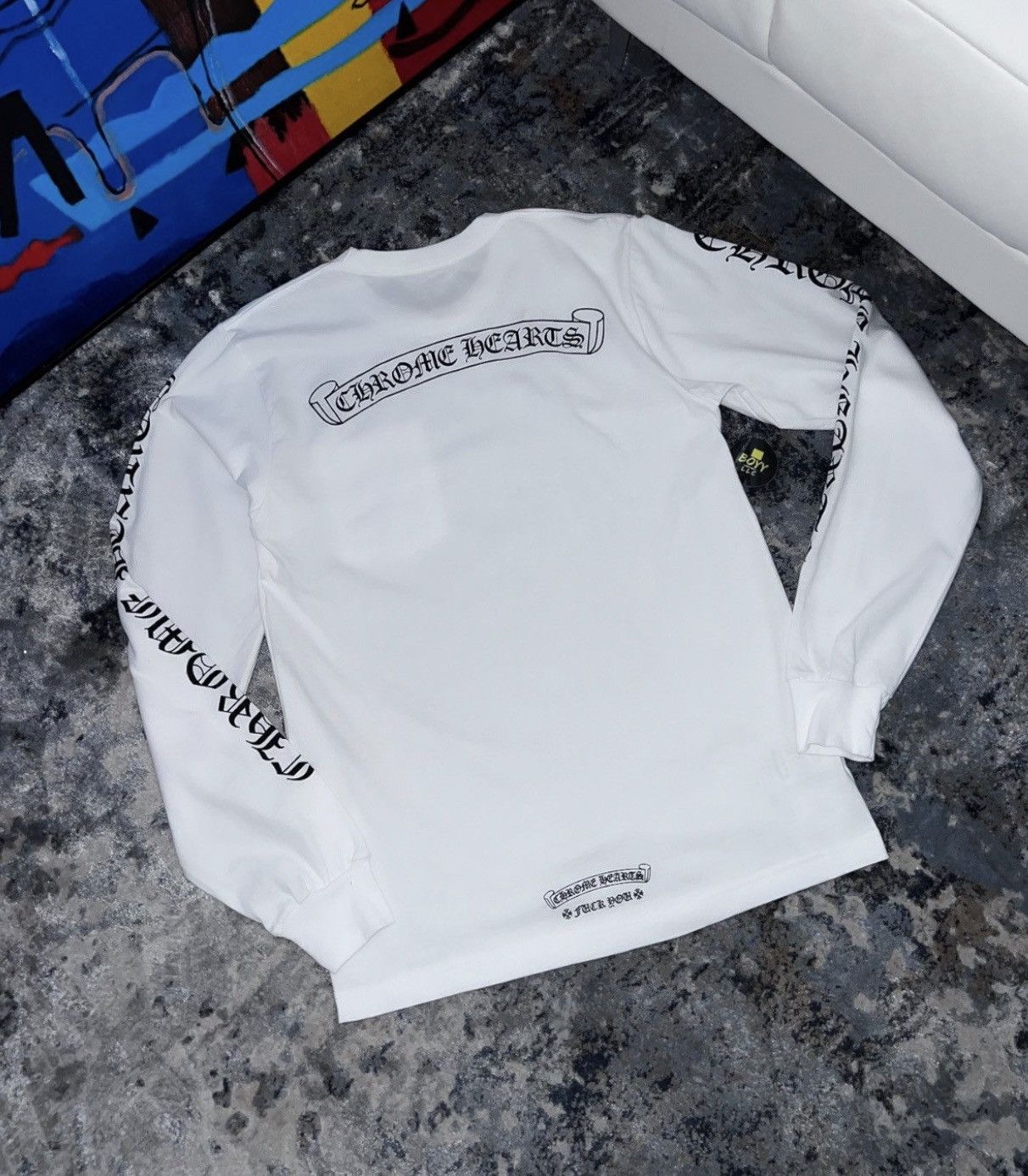 Chrome Hearts Chrome hearts fuck you long sleeve t shirt Size US M / EU 48-50 / 2 - 1 Thumbnail