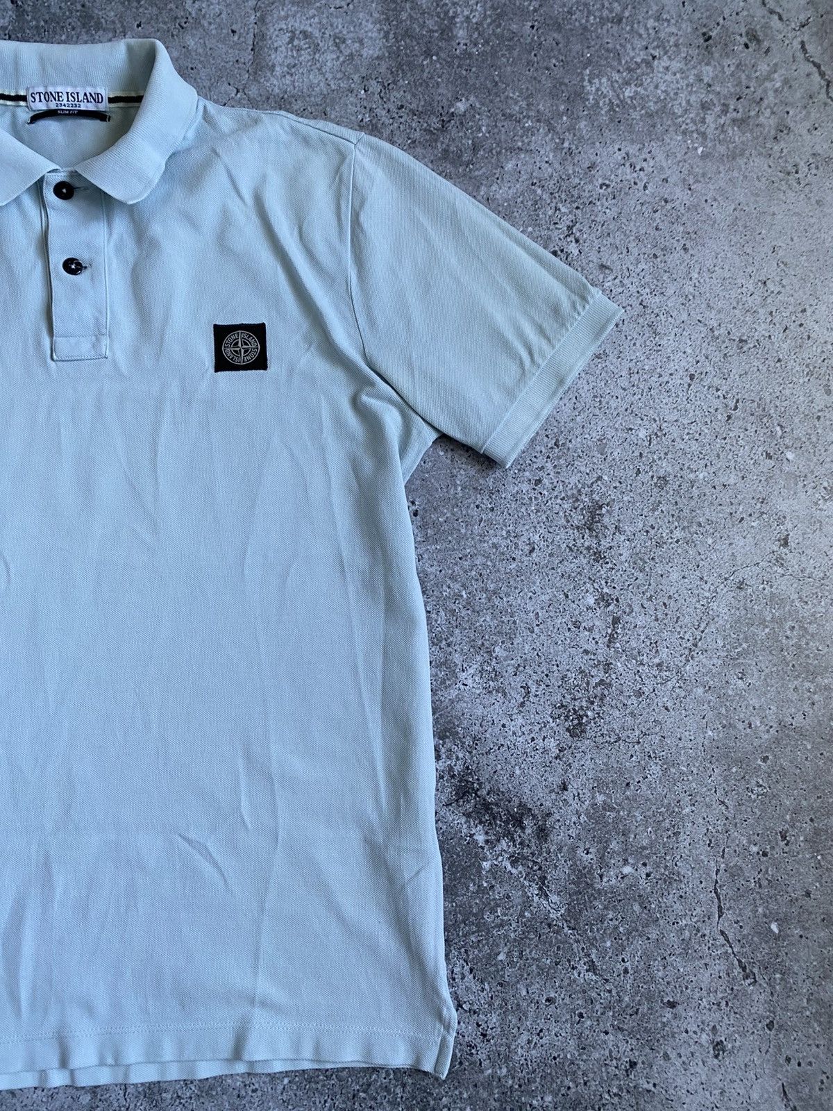 Stone Island × Vintage Vintage Stone Island Polo Patch Program Size L Size US L / EU 52-54 / 3 - 3 Thumbnail
