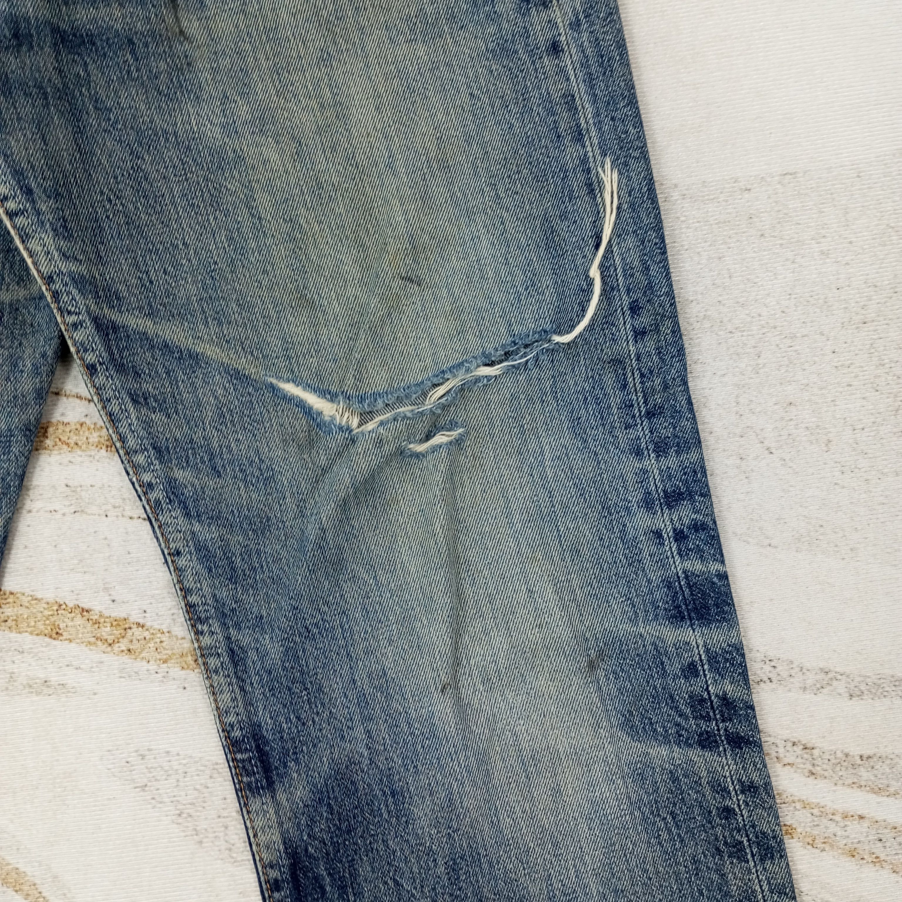 Levi's Levis 501 Streetwear Distressed Jeans c235n18 Size US 30 / EU 46 - 5 Thumbnail
