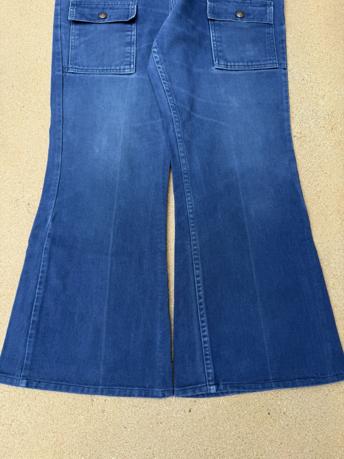 Levi's Vintage 70’s Levi’s 646 Bellbottom Flare Faded Pants 34x27 Size US 34 / EU 50 - 3 Thumbnail