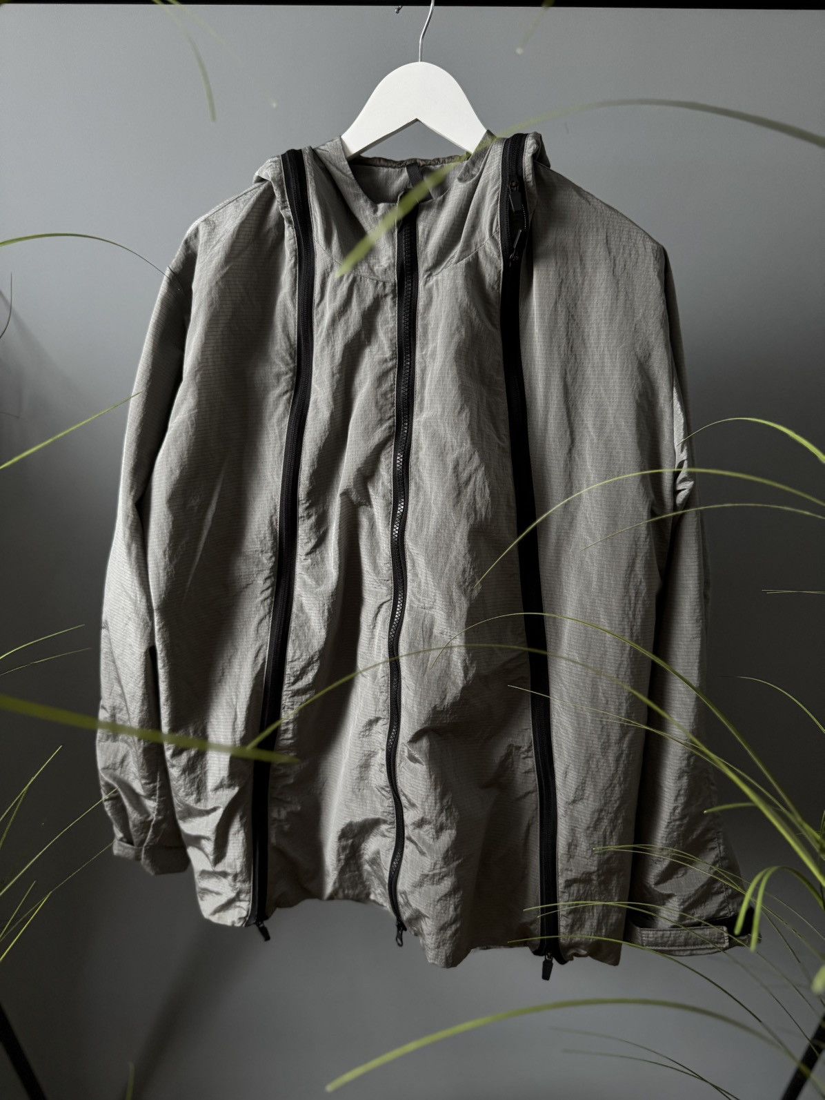 Riot Division Riot Division metal nylon grey jacket Size US L / EU 52-54 / 3 - 13 Thumbnail
