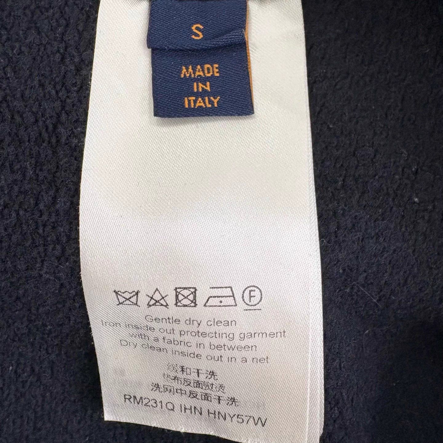 Louis Vuitton LV Black Embroidered Logo Drawstring Casual Pants Size 26" / US 2 / IT 38 - 4 Thumbnail