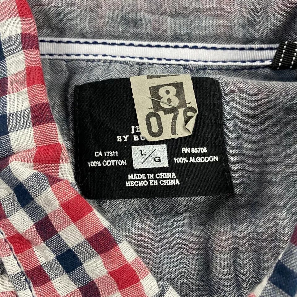 Other I Jeans By Buffalo Shirt Men's Large Button Up Gingham L Size US L / EU 52-54 / 3 - 3 Thumbnail