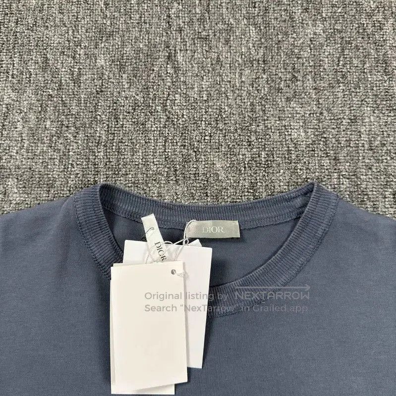 Dior Dior Blue Cotton Men's T-Shirt . Size US M / EU 48-50 / 2 - 3 Thumbnail