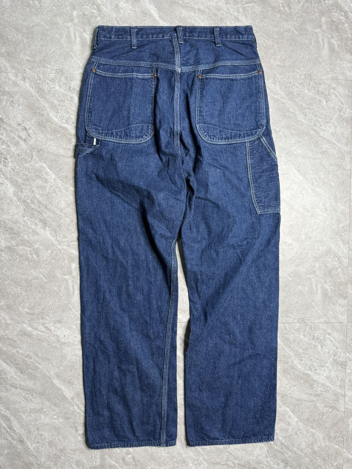 Orslow Orslow Indigo Soft Denim Carpenter Pants Size US 29 - 2 Thumbnail