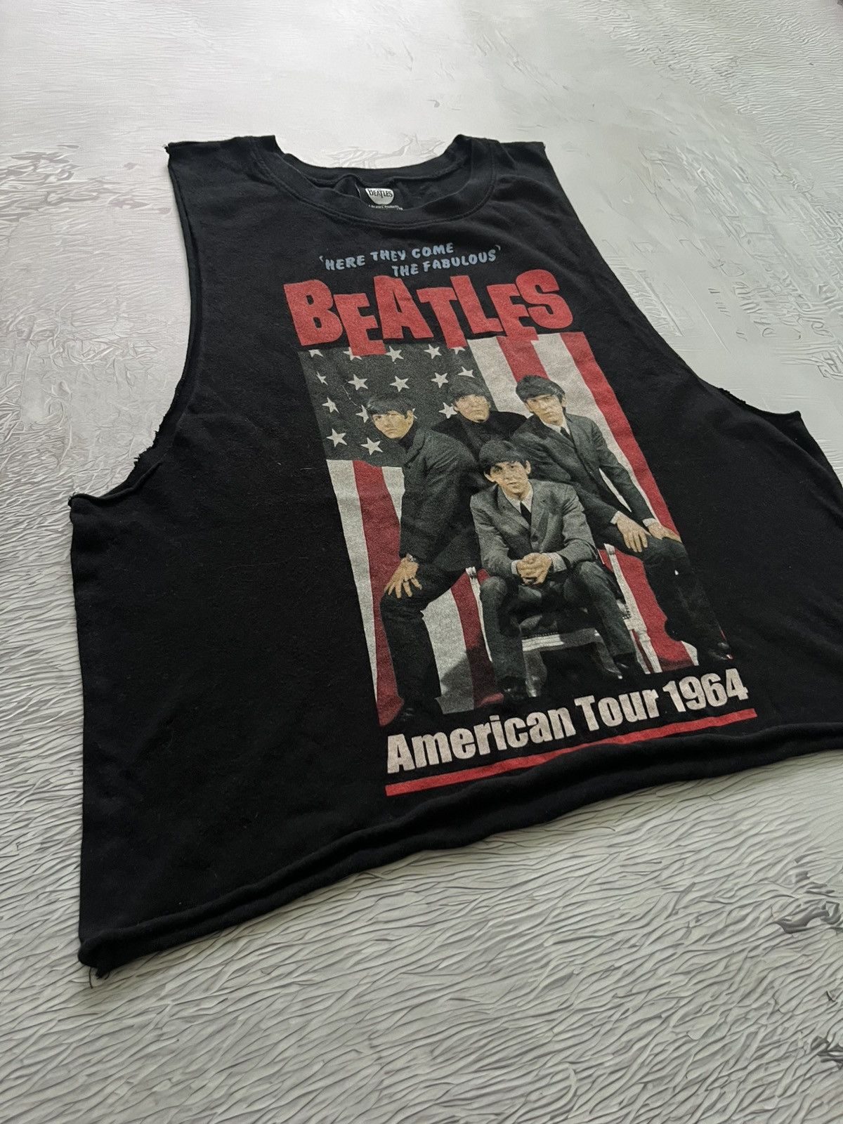 Merc The Beatles American Tour 1964 Here They Come The Fabulous Size S / US 4 / IT 40 - 2 Thumbnail