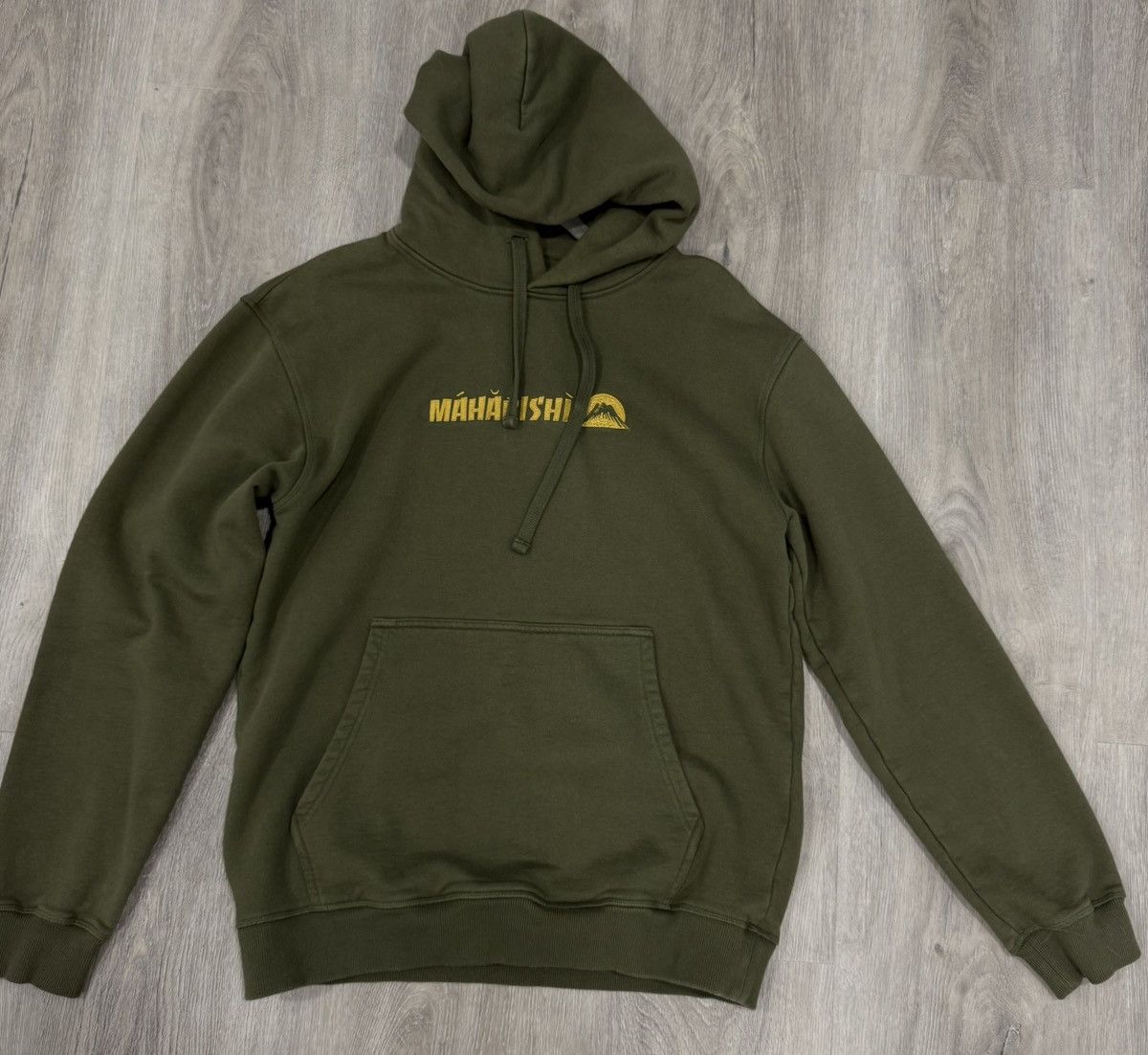 Maharishi Maharishi Gold Tailor Hooded Sweat Rare Embroidered Olive Size US M / EU 48-50 / 2 - 1 Thumbnail