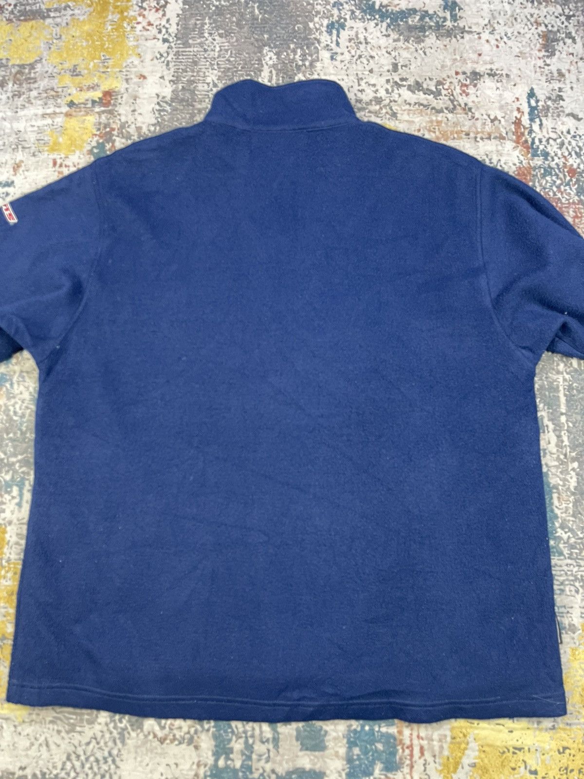Vans Vtg 90s Vans USA Big Logo Half Zipper Pull Over Size US L / EU 52-54 / 3 - 5 Thumbnail