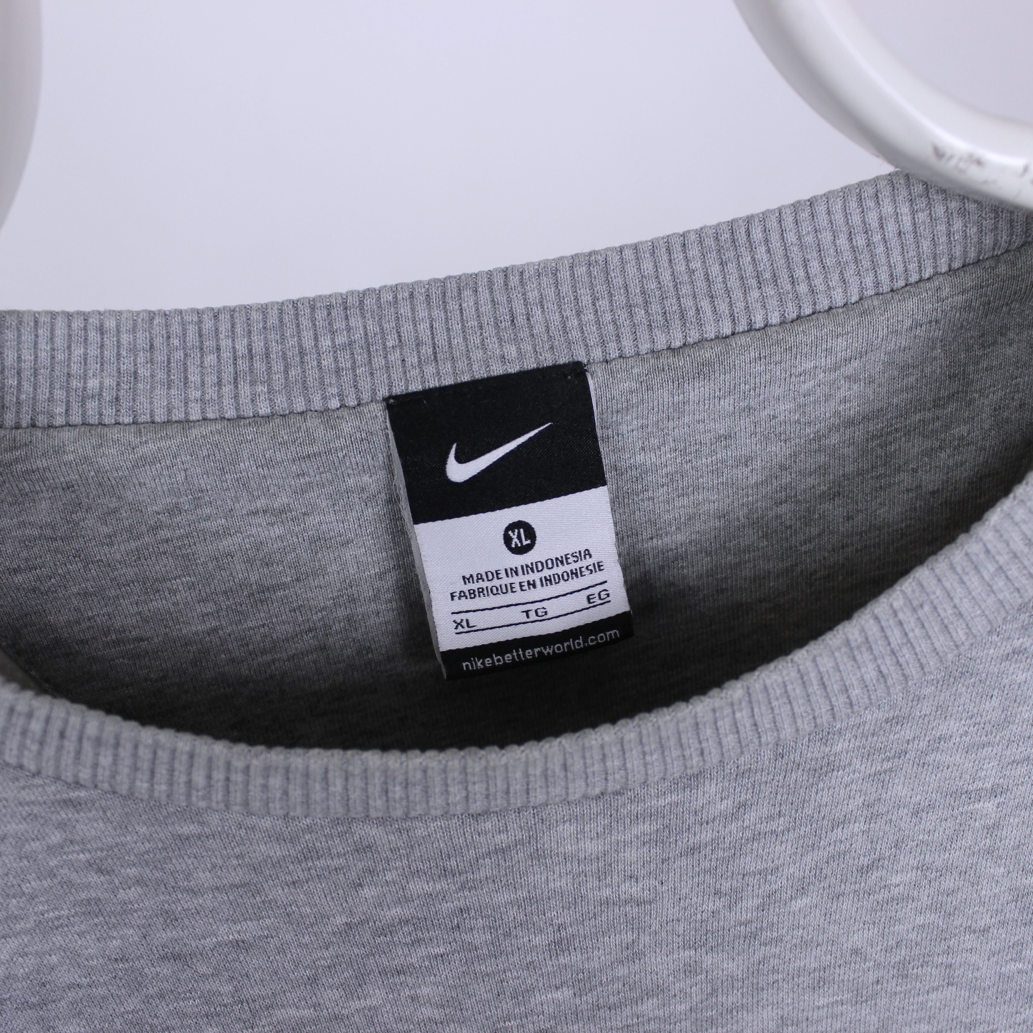 Nike Nike sweatshirt cent logo big L XL gray Size US L / EU 52-54 / 3 - 6 Thumbnail