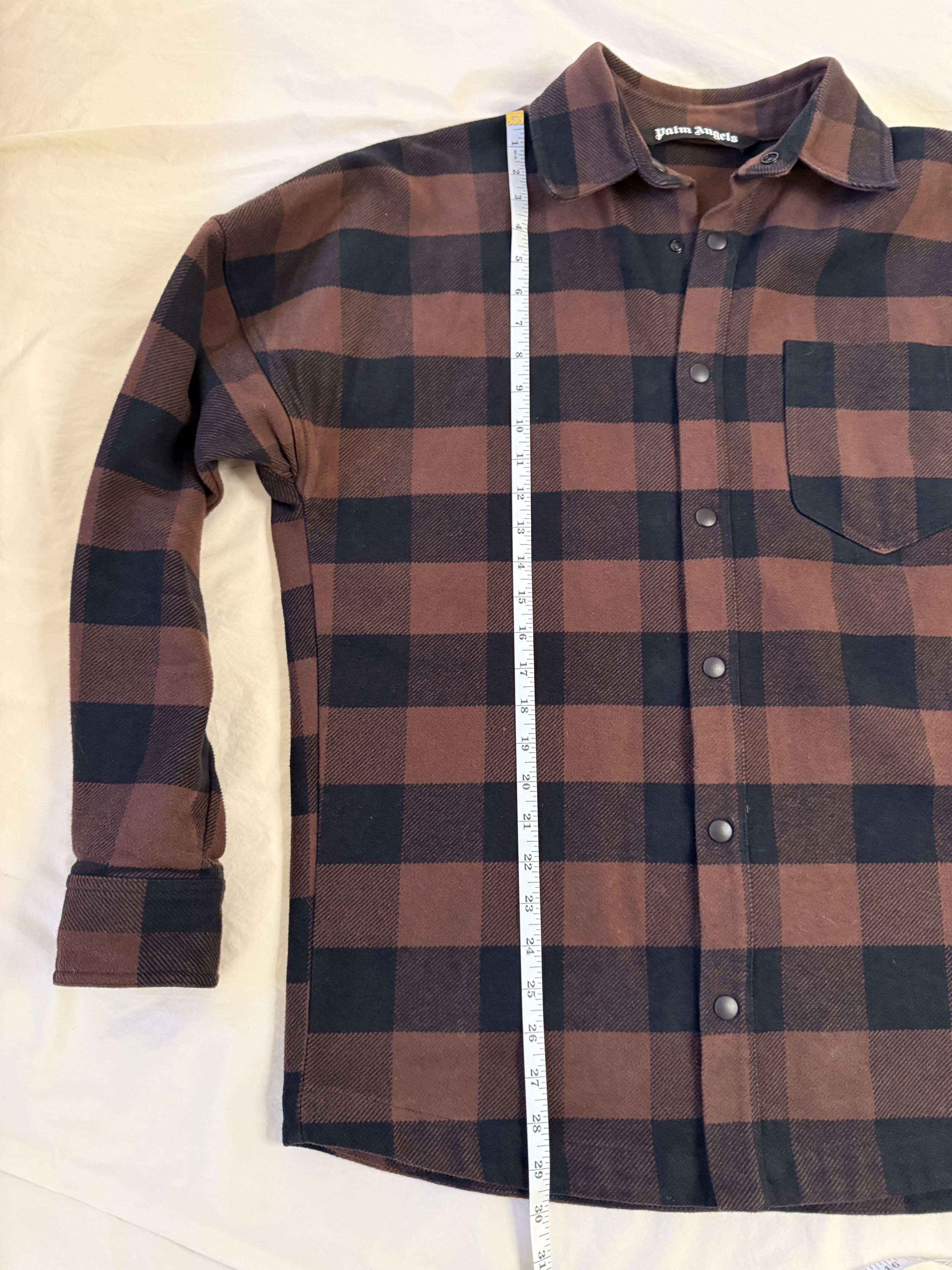 Palm Angels Palm Angels Logo Flannel Size US S / EU 44-46 / 1 - 6 Thumbnail