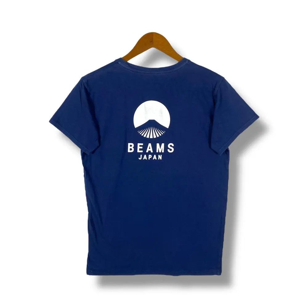 Beams Plus BEAMS JAPAN Mount Fuji Graphic Pure Indigo Tee Shirt Size US M / EU 48-50 / 2 - 1 Thumbnail