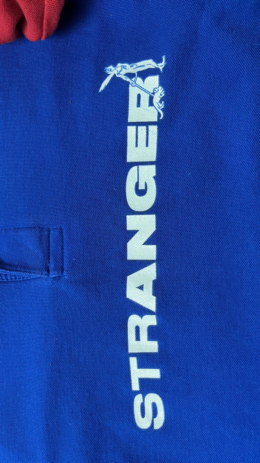 Drain Gang × Yung Lean Stranger Polo Blue Yung Lean L Size US L / EU 52-54 / 3 - 3 Thumbnail