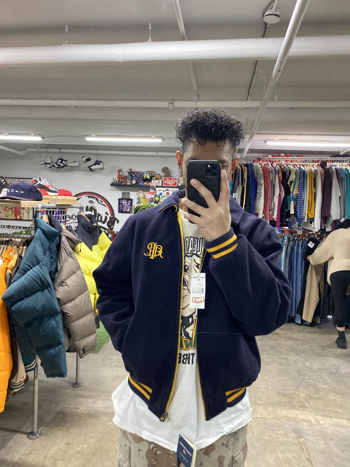 Polo Ralph Lauren × Rare × Vintage Vintage 90s Polo Sport P Logo 