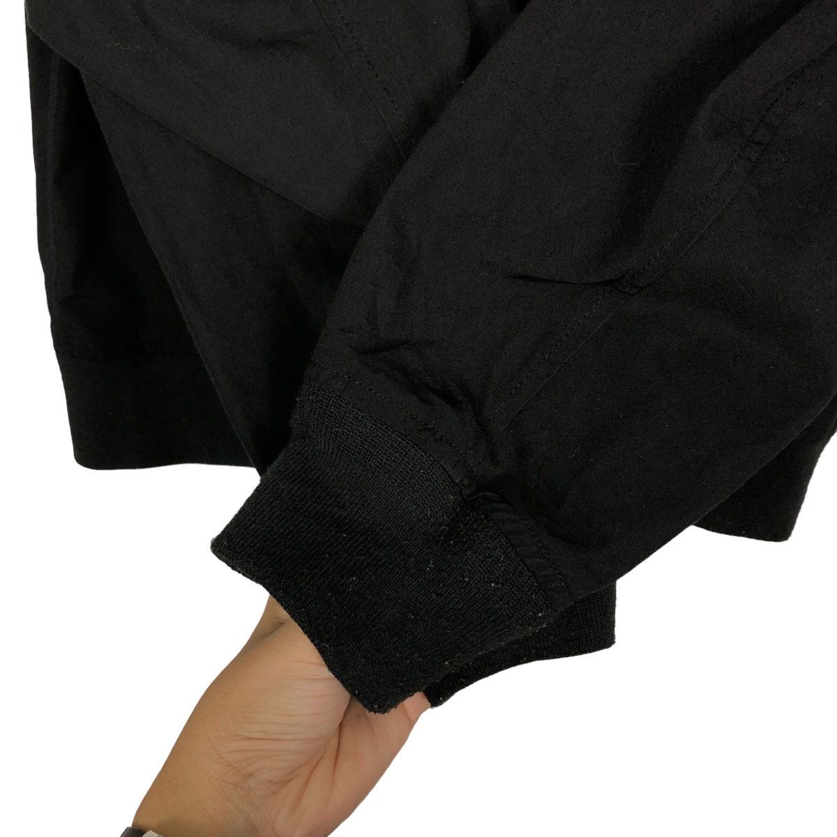 Japanese Brand 🔥90s Issey Miyake Design Bomber Jacket Browny Vintage Black Size US L / EU 52-54 / 3 - 13 Thumbnail