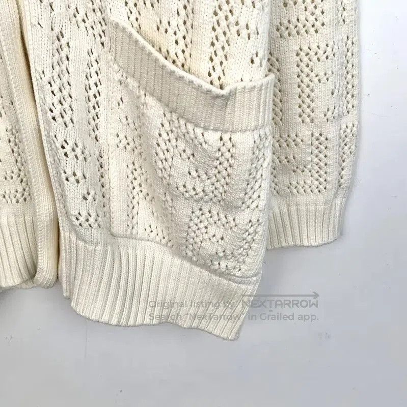 Fendi Fendi Women's Beige Cotton Cardigan . Size S / US 4 / IT 40 - 4 Thumbnail