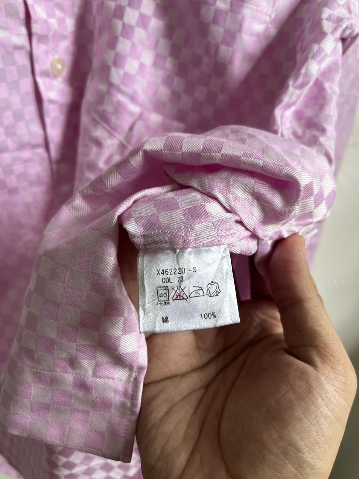 Yohji Yamamoto Vintage AAR Against All Risk Yohji Yamamoto Checked Shirt Size US S / EU 44-46 / 1 - 6 Thumbnail