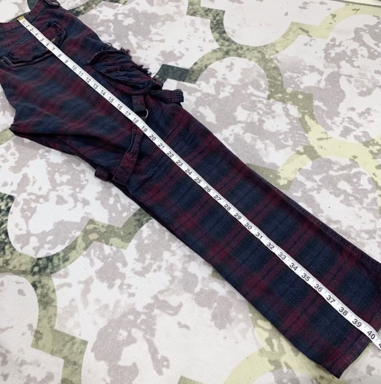 Seditionaries × Vintage 🔥🔥🔥 VTG APESTEIN Seditionaries punk bondage/Cargo Size US 35 - 7 Thumbnail