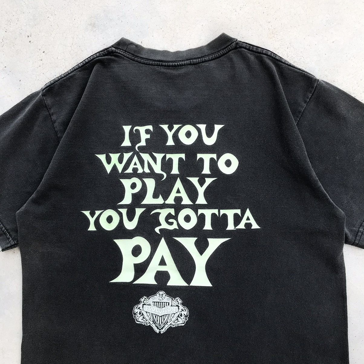 Vintage 2000's Poker - Evolution Gentlemen Faded Mode T-Shirt Size US S / EU 44-46 / 1 - 4 Thumbnail