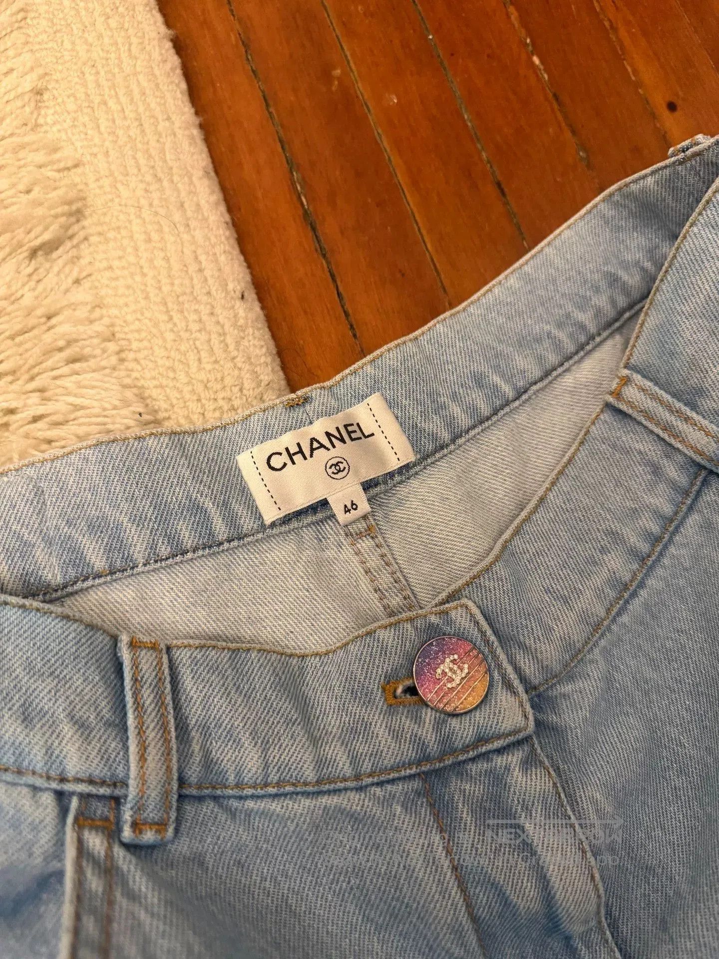 Chanel Chanel Gradient Wide. Size US 30 / EU 46 - 2 Thumbnail