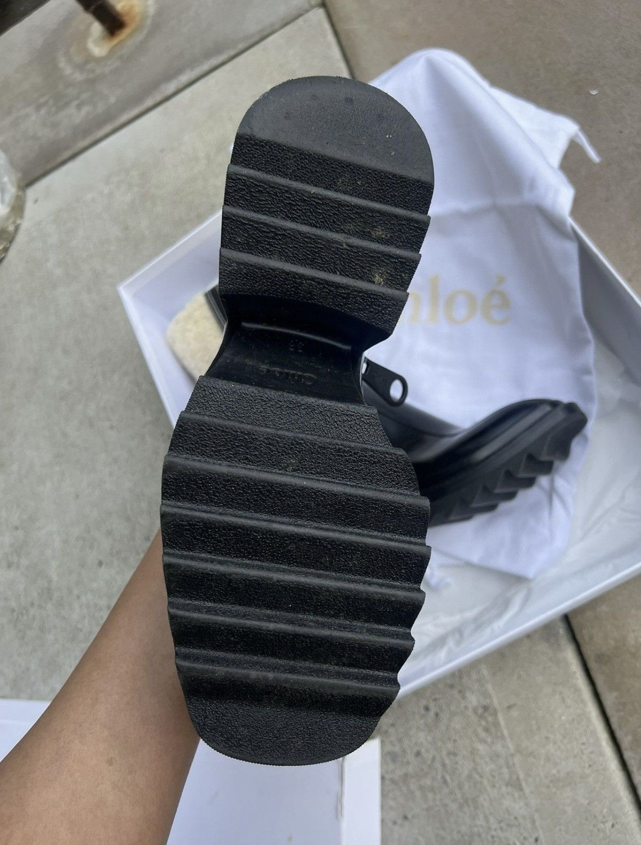 Chloe Chloe Betty Rain Boot Size US 7.5 / IT 37.5 - 3 Thumbnail