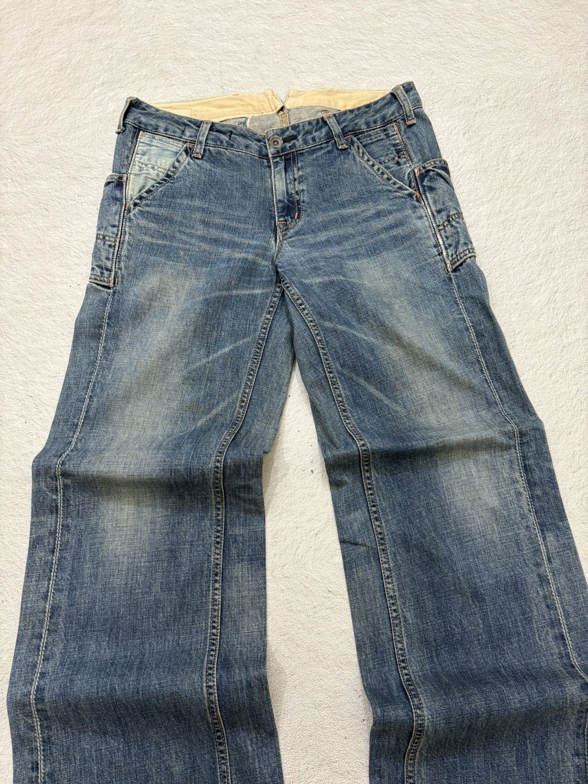 Number (N)ine 2000s johnbull japan Baggy flared denim y2k style Size US 32 / EU 48 - 2 Thumbnail