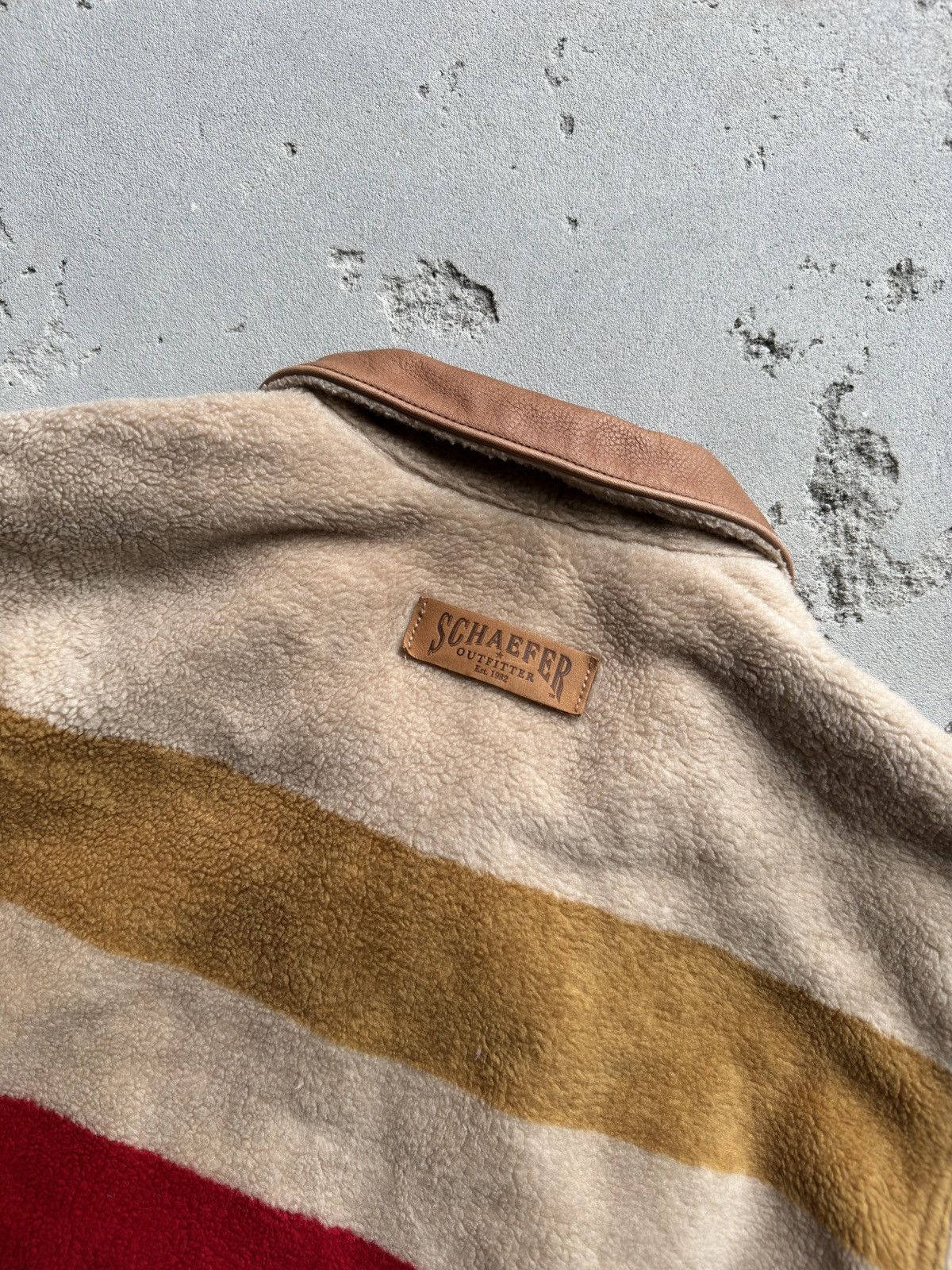 Vintage Vintage 1990s Schaefer Sherpa Jacket Size US M / EU 48-50 / 2 - 4 Thumbnail