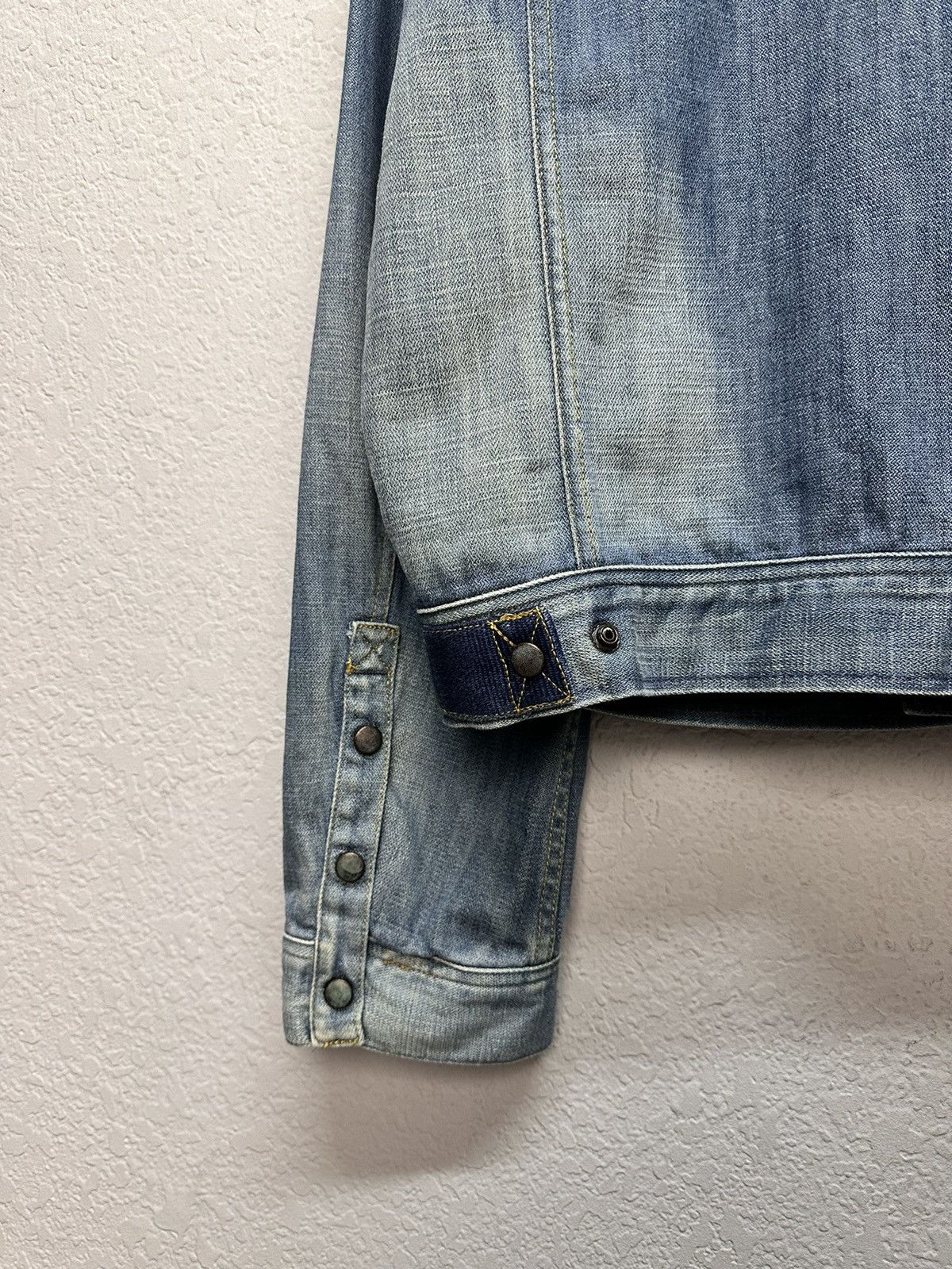 Diesel Denim Jacket Diesel Multipocket Leather Junya Watanabe Y2K Size US L / EU 52-54 / 3 - 13 Thumbnail