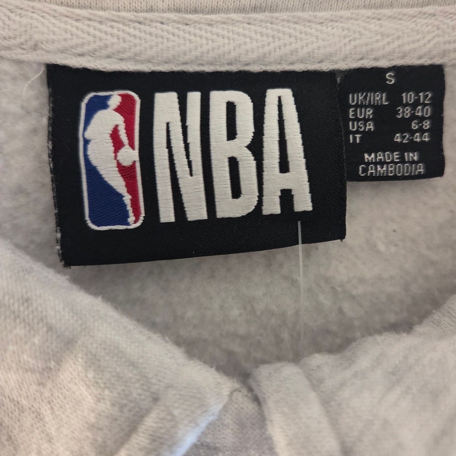 NBA Chic Women's Small Grey Lakers Collared Sweatshirt Size S / US 4 / IT 40 - 6 Thumbnail
