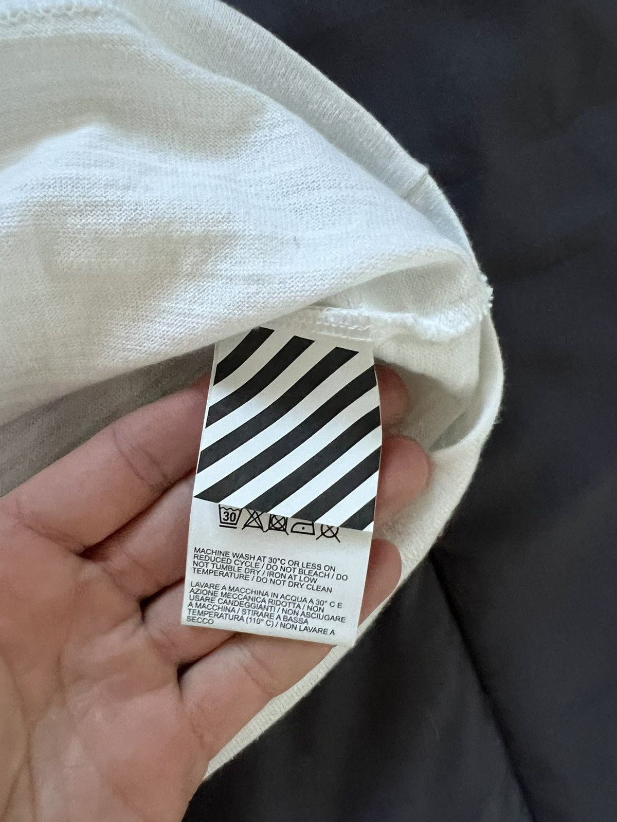 Off-White Off-White x MCA Figures of Speech Caravaggio T-Shirt 'White' Size US L / EU 52-54 / 3 - 5 Thumbnail