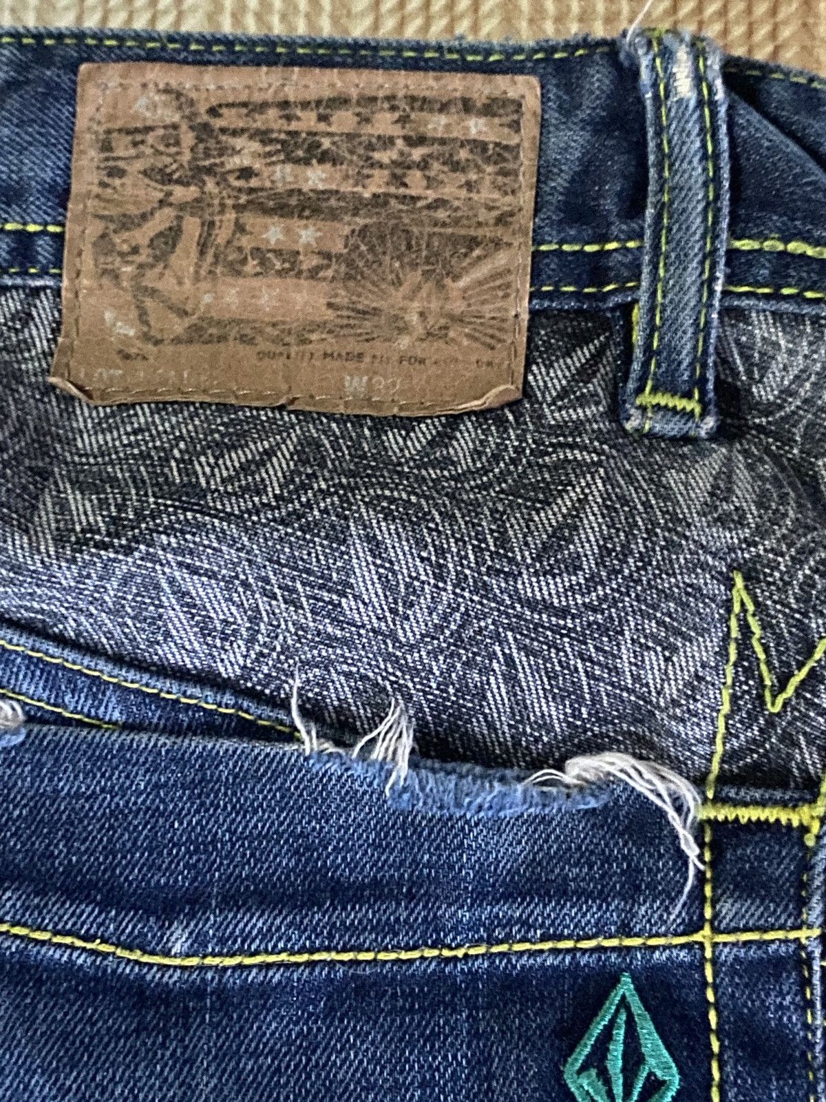 If Six Was Nine × PPFM × Volcom Vintage volcom regular straight denim Size US 32 / EU 48 - 14 Thumbnail