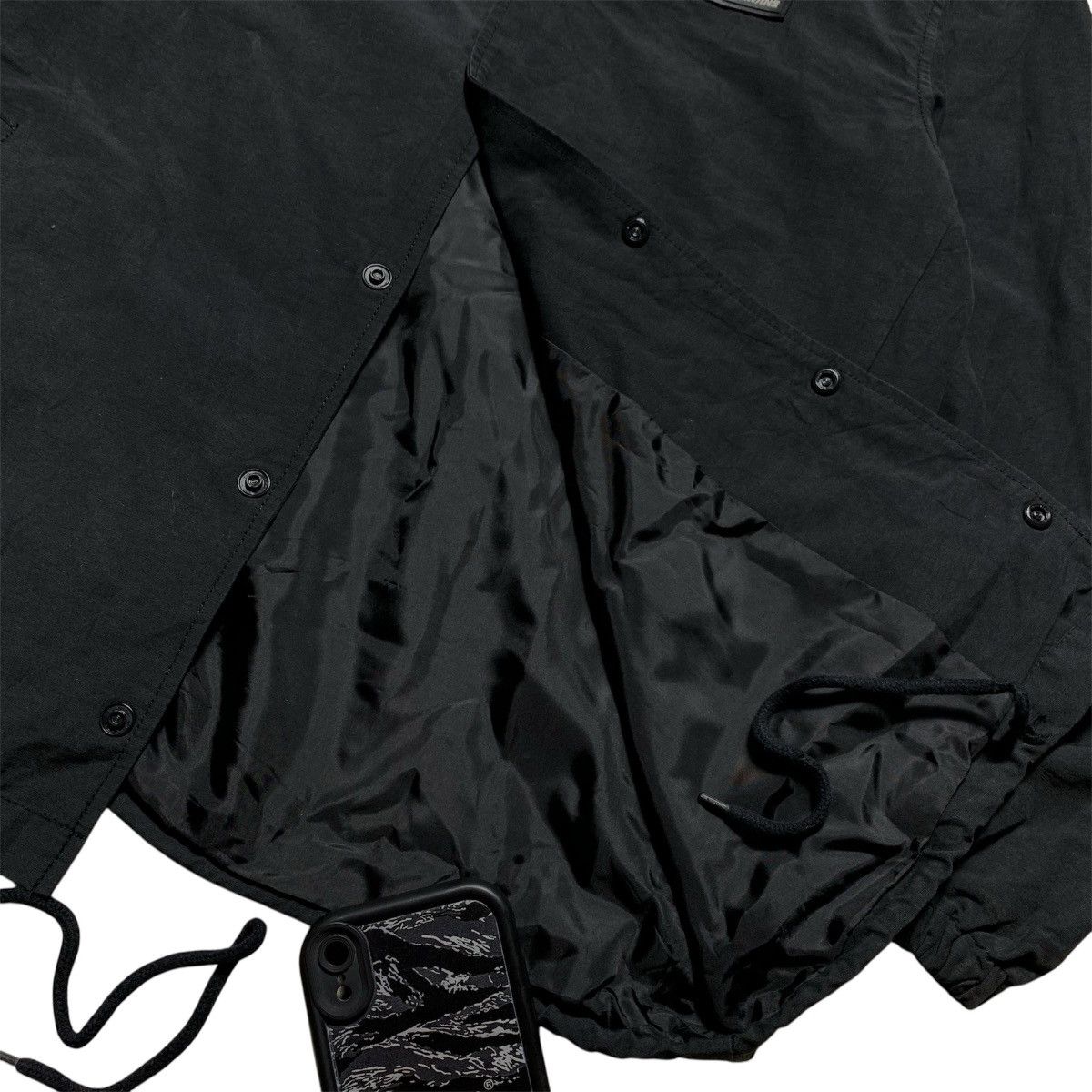 Number (N)ine Number (N)ine Coach Jacket Arc Logo Black Japanese Brand Size US M / EU 48-50 / 2 - 9 Thumbnail