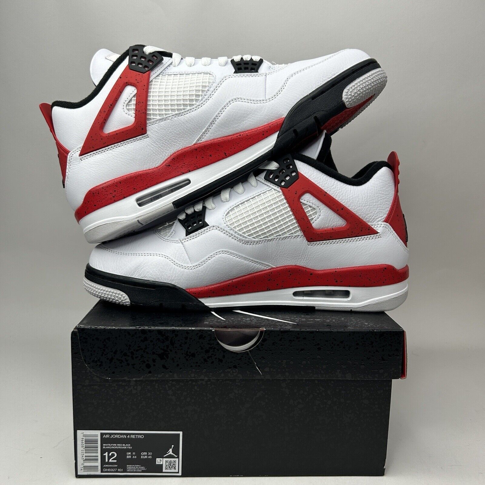 Jordan Brand Nike Air Jordan 4 Retro “Red Cement” 2023 Size US 9 / EU 42 - 3 Thumbnail