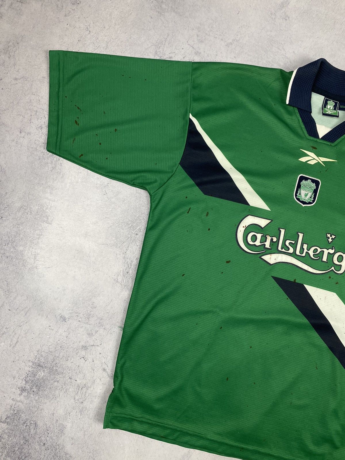 Reebok × Vintage Vintage Reebok Liverpool 1999/00 Football Soccer Jersey Size US L / EU 52-54 / 3 - 2 Thumbnail