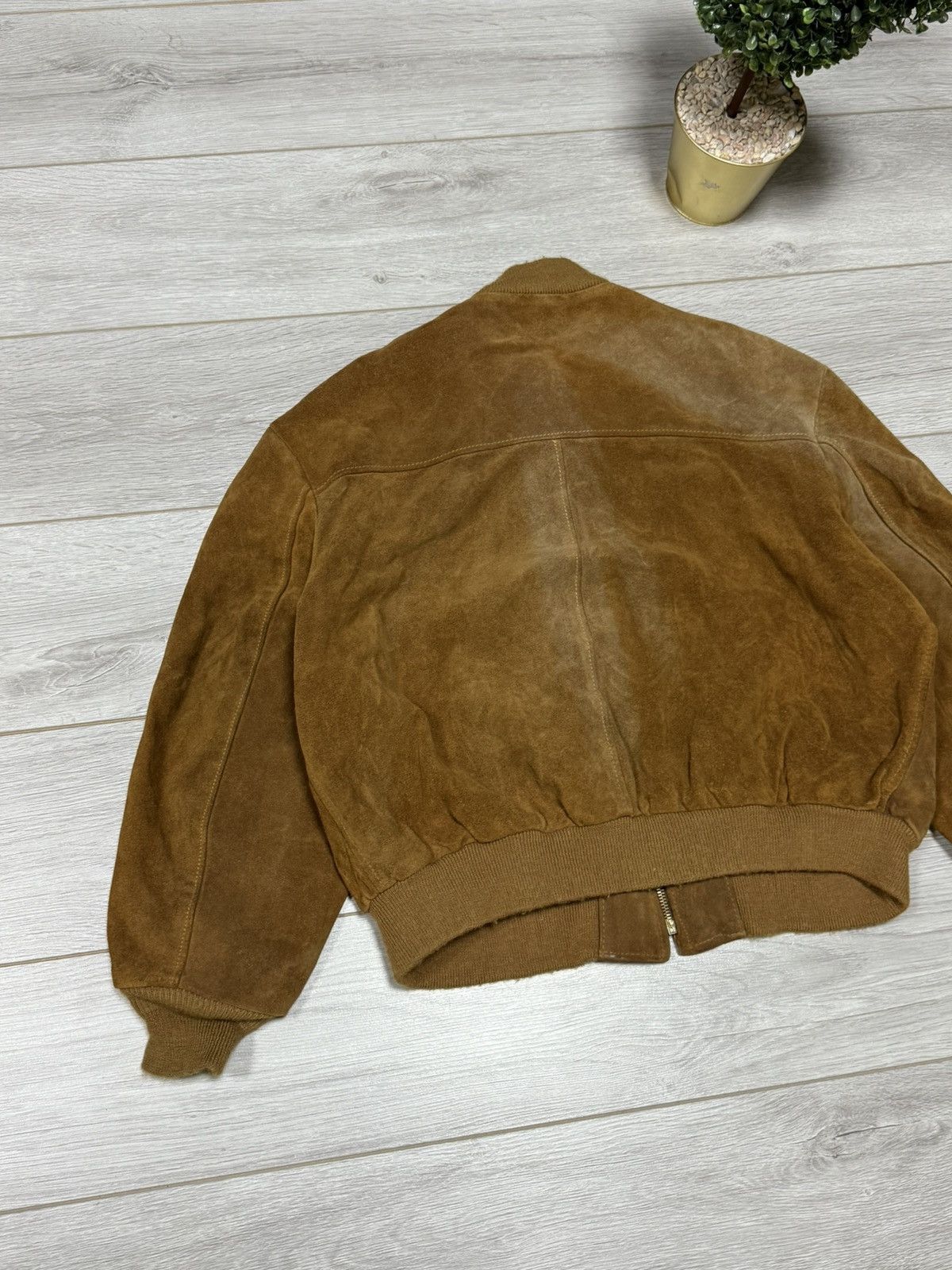 Schott Schott USA vintage suede leather bomber Size US M / EU 48-50 / 2 - 9 Thumbnail