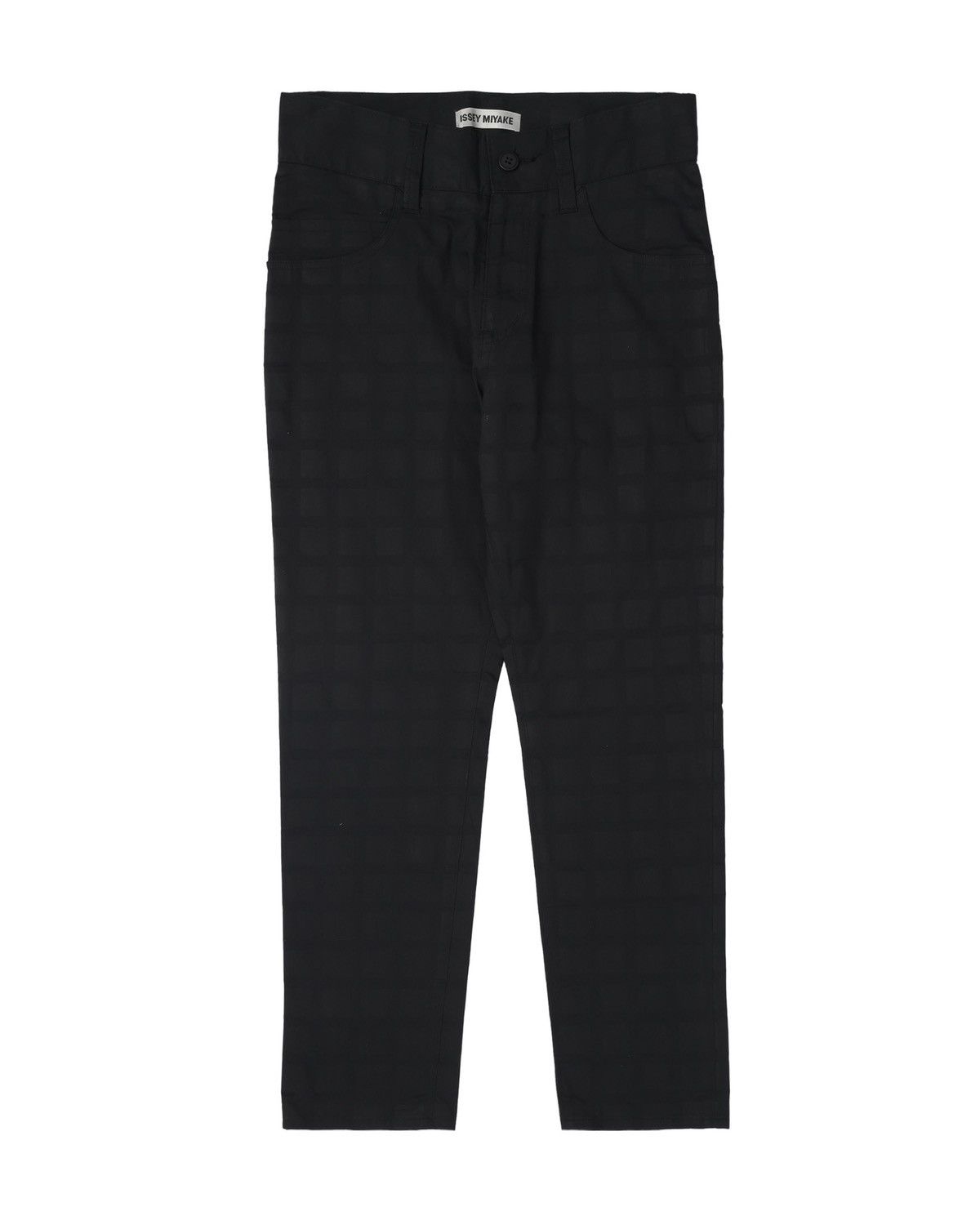 Issey Miyake Issey Miyake Subtle Check Cropped Slim Trousers Size US 28 / EU 44 - 1 Thumbnail