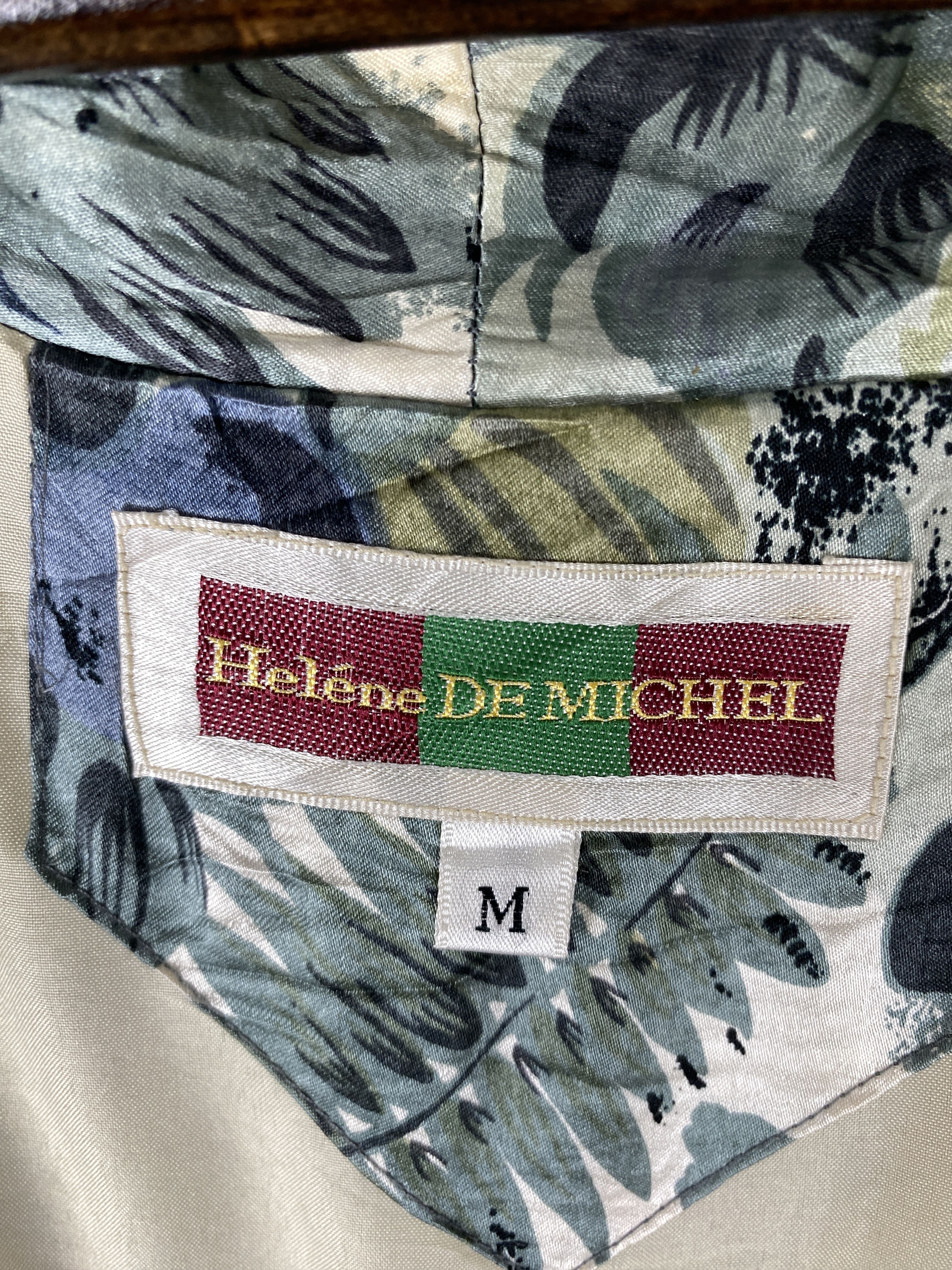 Japanese Brand Vintage Helene De Michel Floral Art Design Jacket J1959 Size US M / EU 48-50 / 2 - 9 Thumbnail