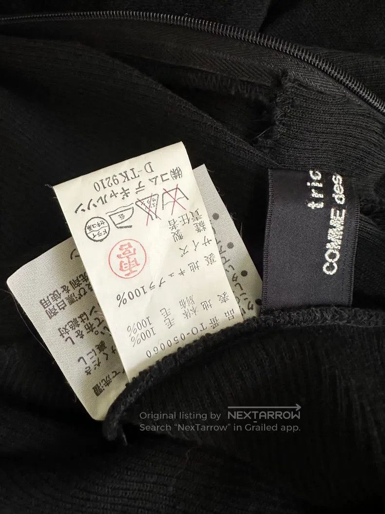 Comme des Garcons Comme Des Garcons size one-size-fits-all Black deformed irr Size S / US 4 / IT 40 - 7 Thumbnail