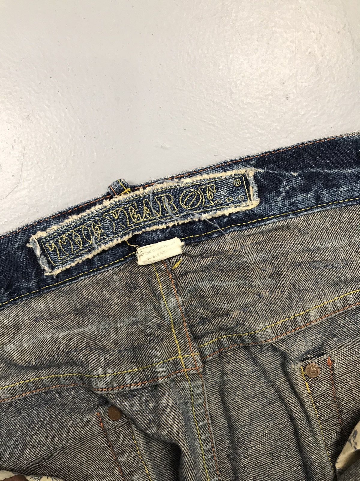 JNCO Vintage The year of embroidered denim Size US 38 / EU 54 - 6 Thumbnail