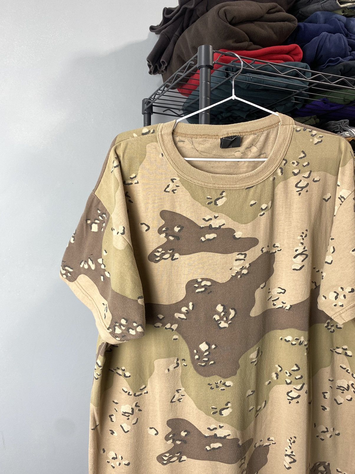 Japanese Brand Y2K Vintage Desert USA Camo Tee Shirt Archive Hype Size US XL / EU 56 / 4 - 2 Thumbnail