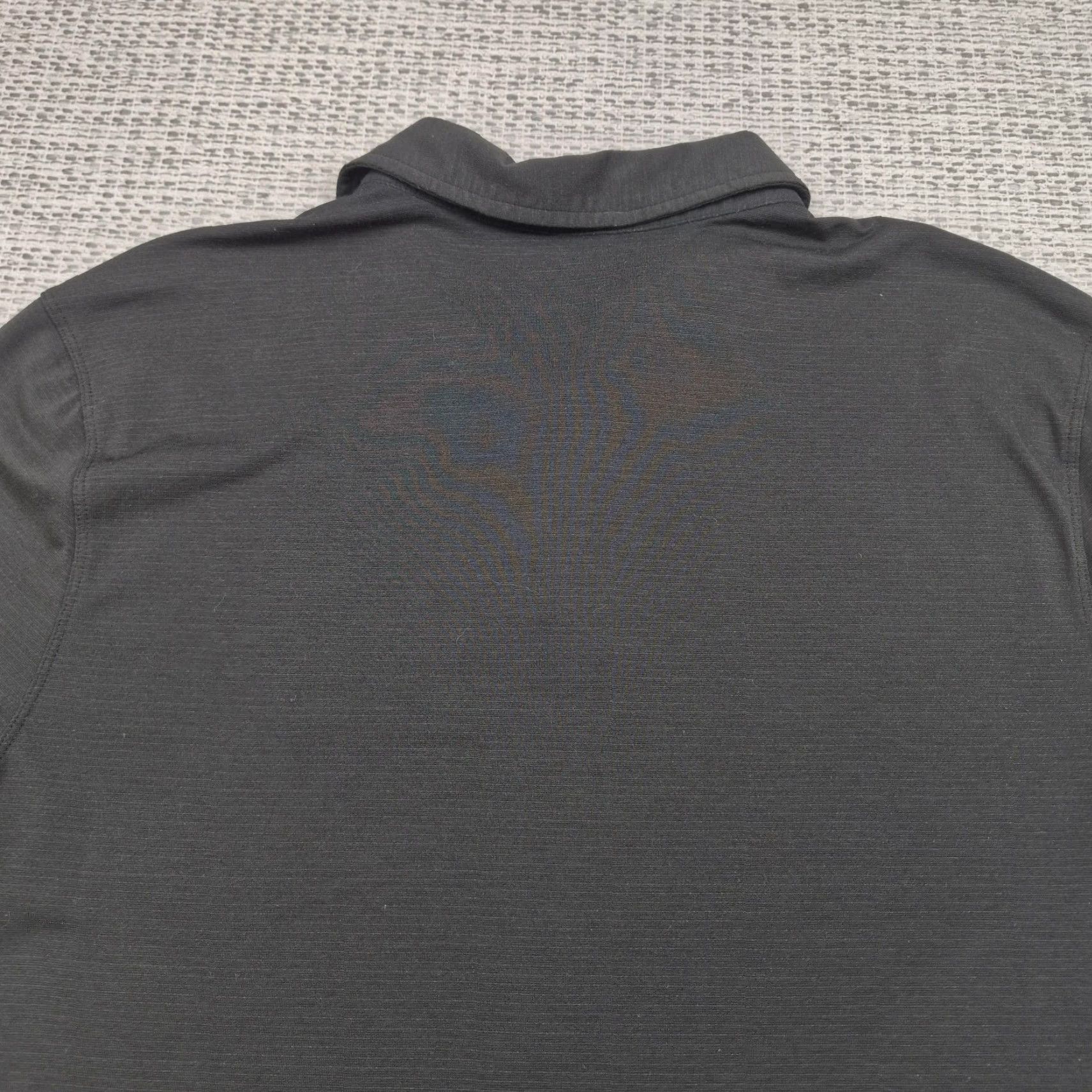 Lululemon Lululemon Polo Shirt Mens Large Gray Solid Jersey Knit Short Sleeve Casual Polo Shirt Mens Large Gray Size US L / EU 52-54 / 3 - 6 Thumbnail
