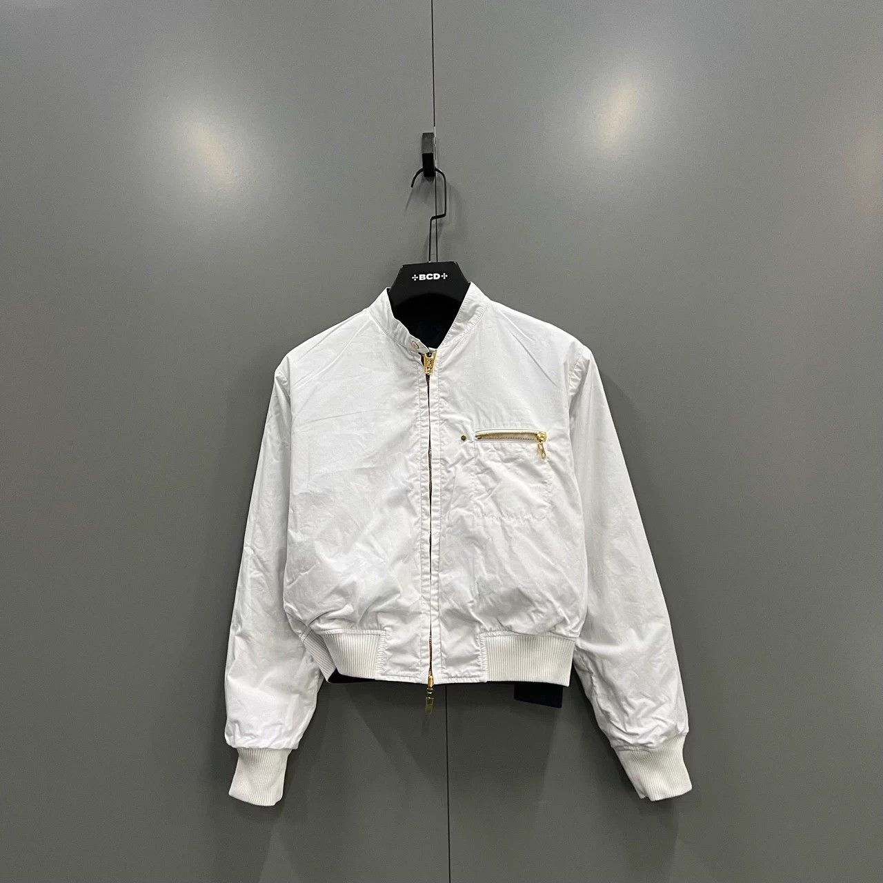 Louis Vuitton LV Black Embossed Double Sided Flight Jacket 36 Size XS / US 0-2 / IT 36-38 - 4 Thumbnail