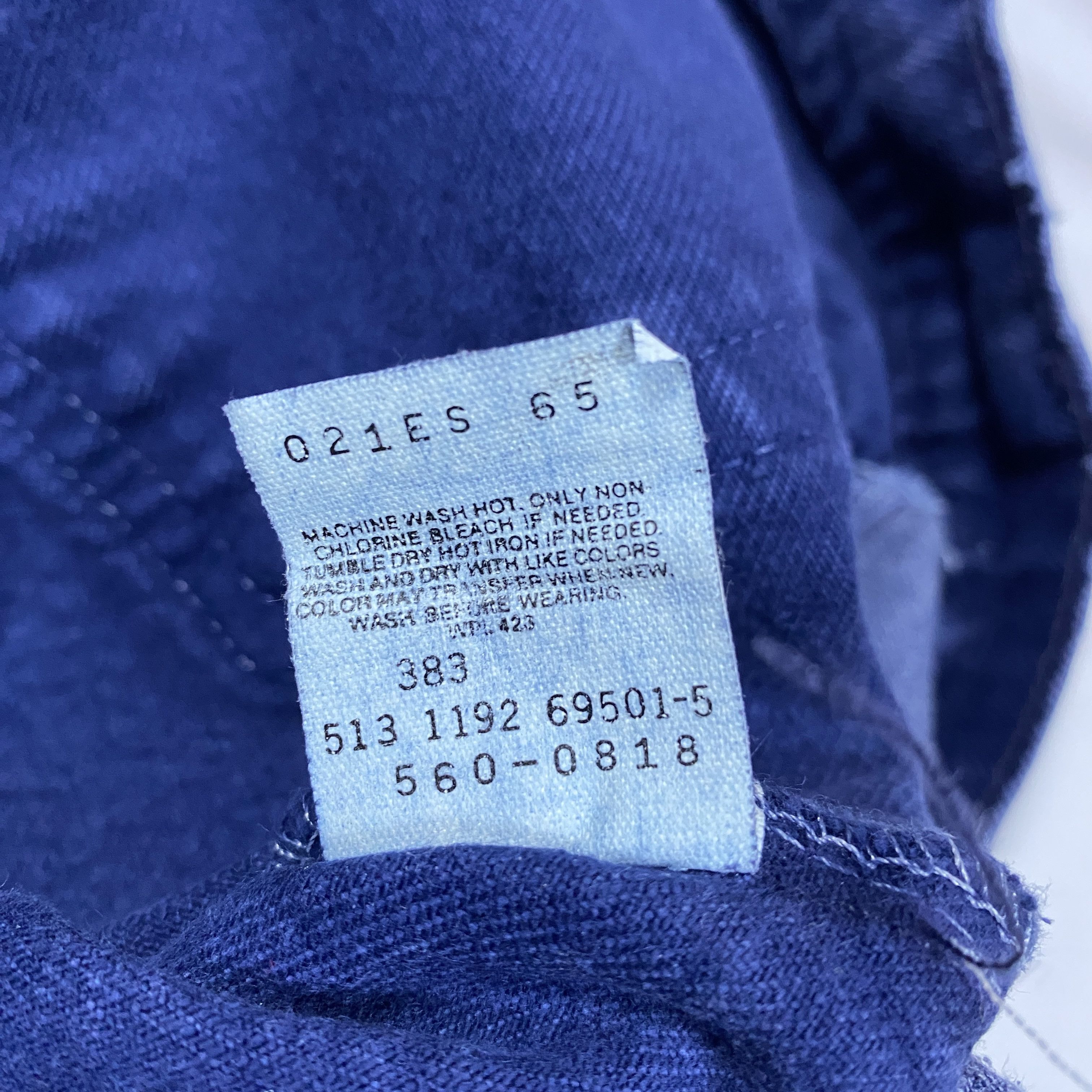 Levi's Levi’s 90s Garment Dyed 550 XX Relaxed Taper Jeans 31×32 Size US 31 - 7 Thumbnail