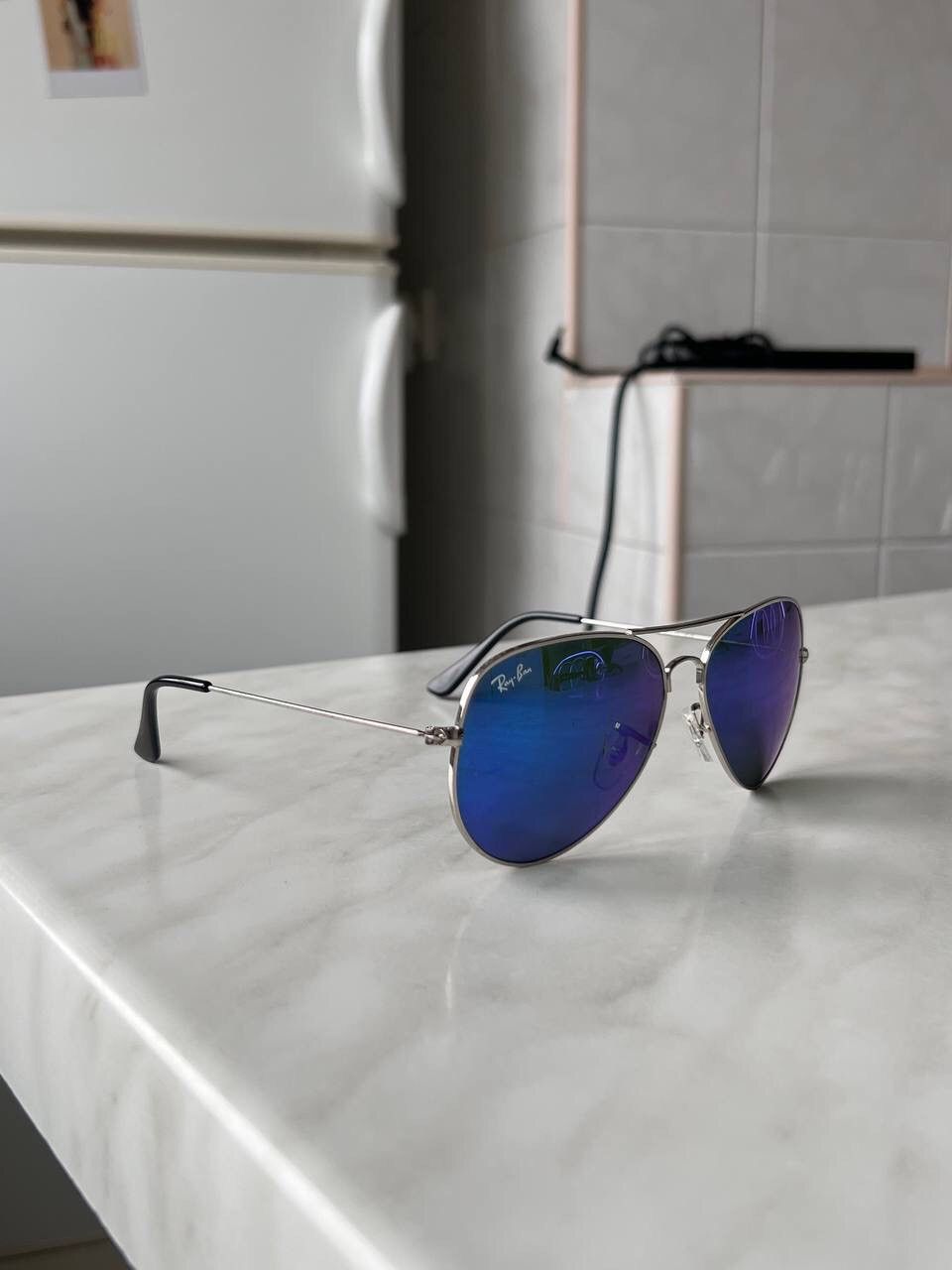 RayBan RayBan Aviator Metal Steel Sunglasses Made In Italy RB 3025 Size ONE SIZE - 2 Thumbnail
